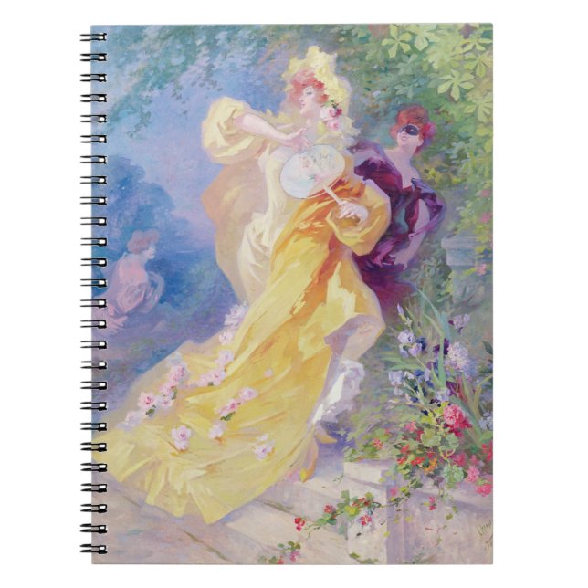 The Yellow Domino, design for a tapestry Notebook (Front)