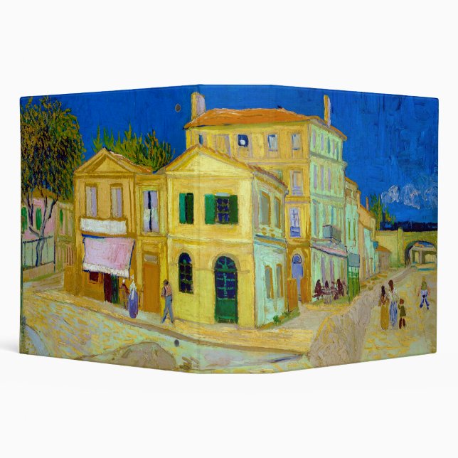 The Yellow House, Van Gogh Binder (Background)