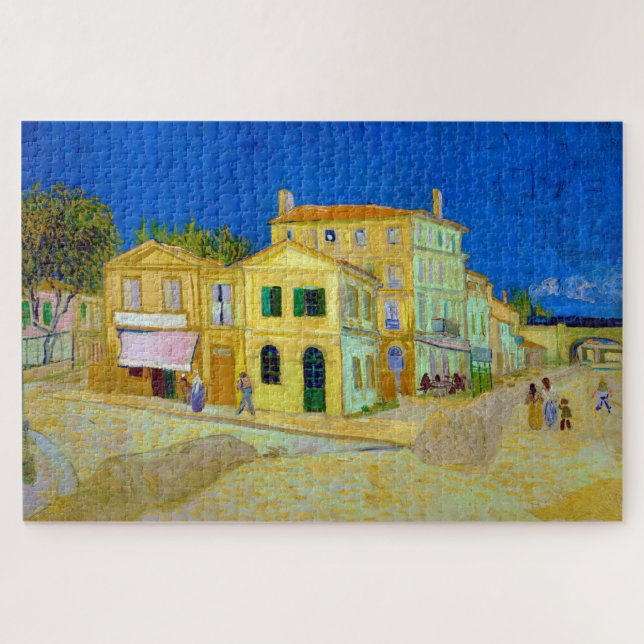 The Yellow House, Van Gogh Jigsaw Puzzle (Horizontal)