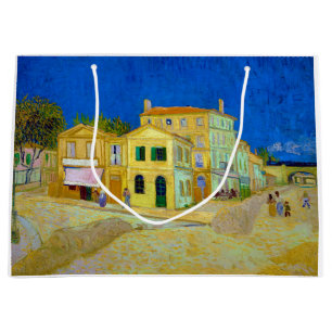 The Yellow House, Van Gogh Large Gift Bag