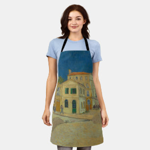 The Yellow House - Vincent van Gogh Apron