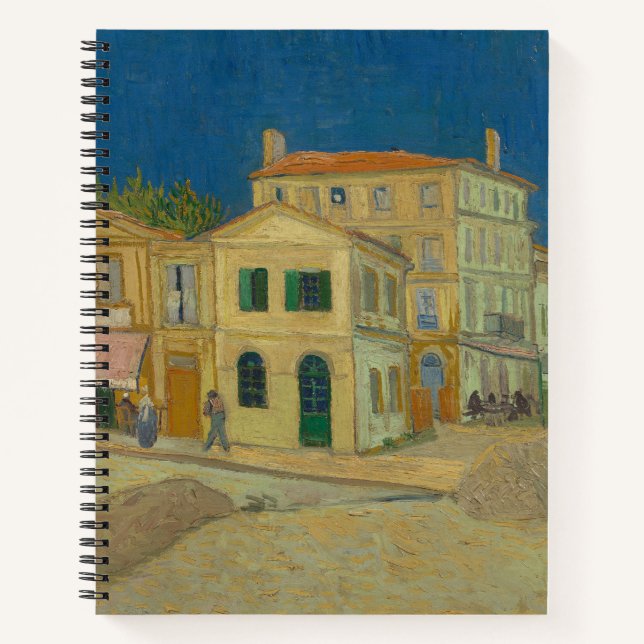 The Yellow House - Vincent van Gogh Notebook (Front)