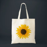 The Yellow Sunflower Tote Bag<br><div class="desc">The yellow sunflower design tote bag. A stunning bag for all occasions. Don't forget you can customize this bag and pick other colours and styles. Enjoy!</div>