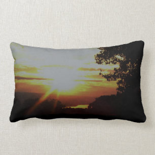 THE YELLOW SUNSET pillow