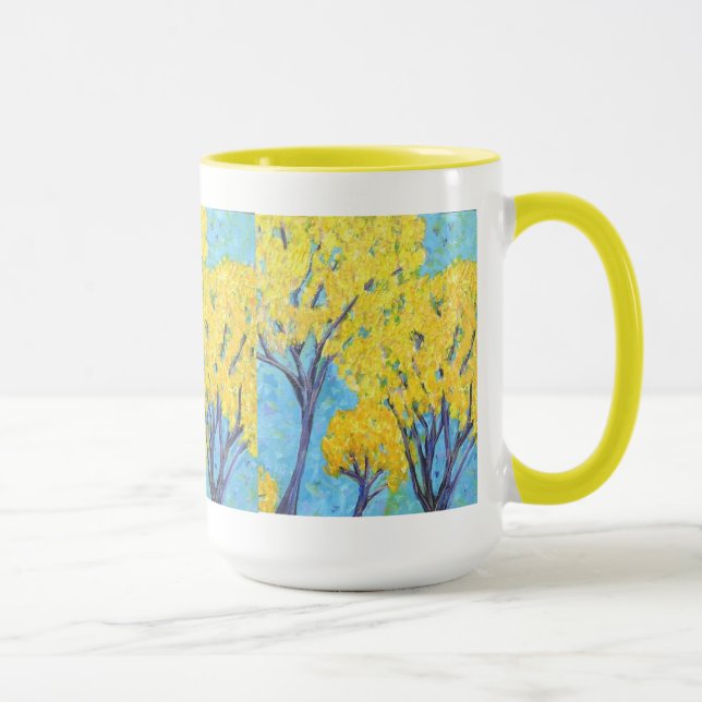 The yellow trees mug (Right)