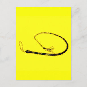 THE YELLOW WHIP POSTCARD