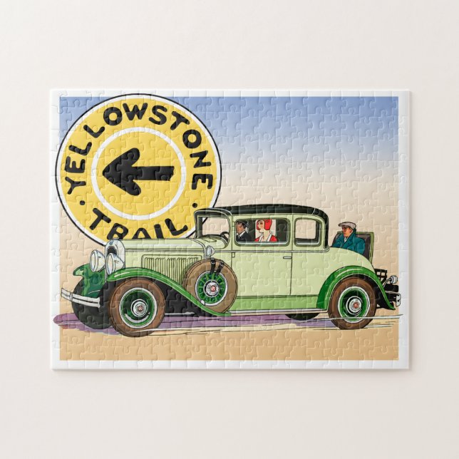 The Yellowstone Trail Jigsaw Puzzle (Horizontal)