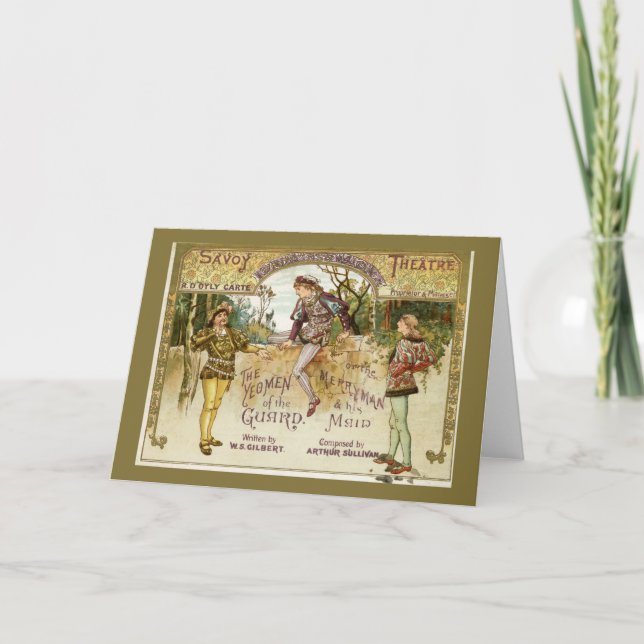 The Yeomen of the Guard Card (Front)