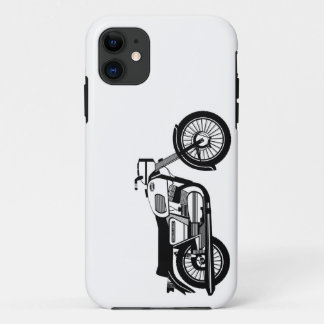 The Yezdi 350 Classic on a ride iPhone 11 Case