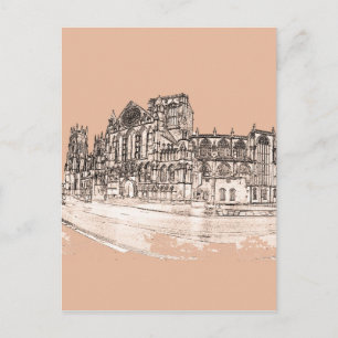 The York Minster Postcard