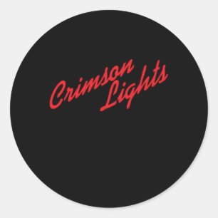 The Young And The Restless Crimson Lights Classic Round Sticker