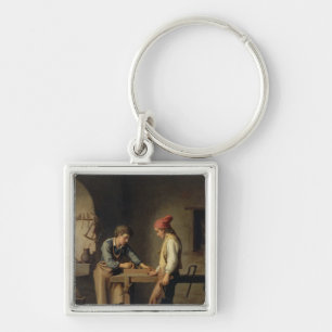 The Young Apprentice, before 1903 Keychain