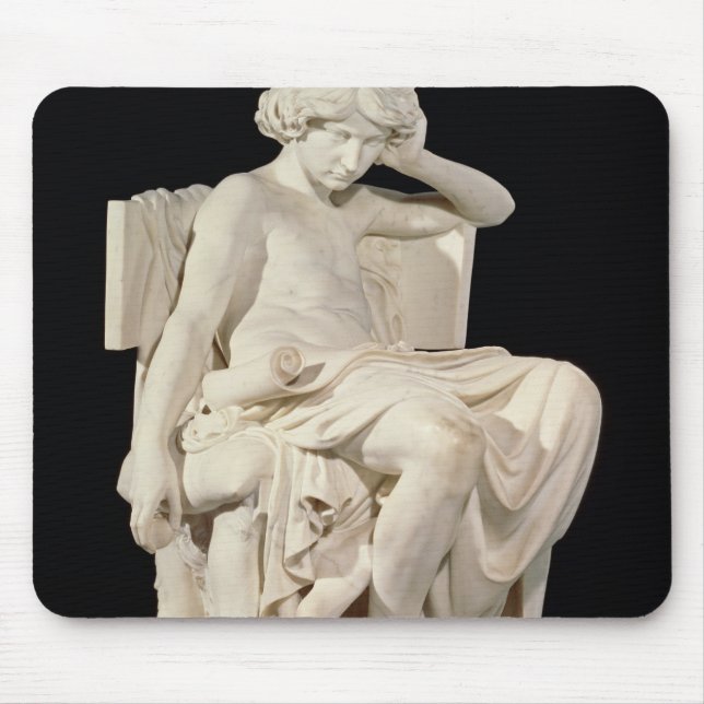 The Young Aristotle, 1870 Mouse Pad (Front)