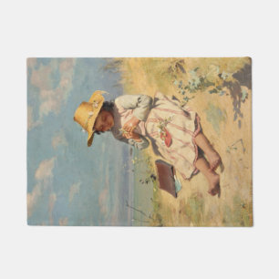 The Young Botanist (by Paul Peel) Doormat
