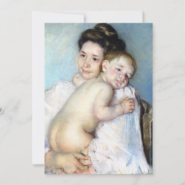 The Young Mother | Mary Cassatt (Front)