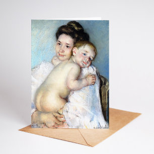 The Young Mother   Mary Cassatt Card
