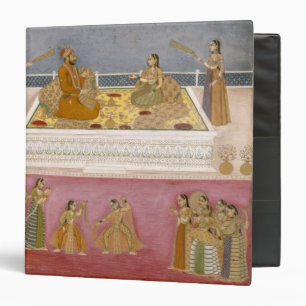 The young Mughal Emperor Muhammad Shah at a nautch Binder