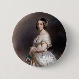 The Young Queen Victoria 2 Inch Round Button