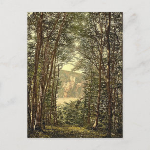 The Zauberhole (Enchanted Grotto) and Rheinstein, Postcard