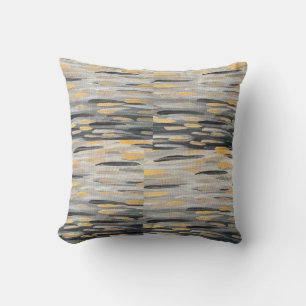 The Zebra Strokes Throw Pillow 