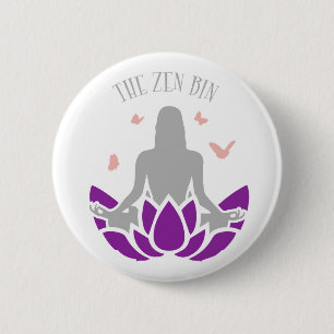 The Zen Bin Pop Socket 2 Inch Round Button