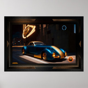 The Zephyr Centorus I950 Sports Coupe Poster