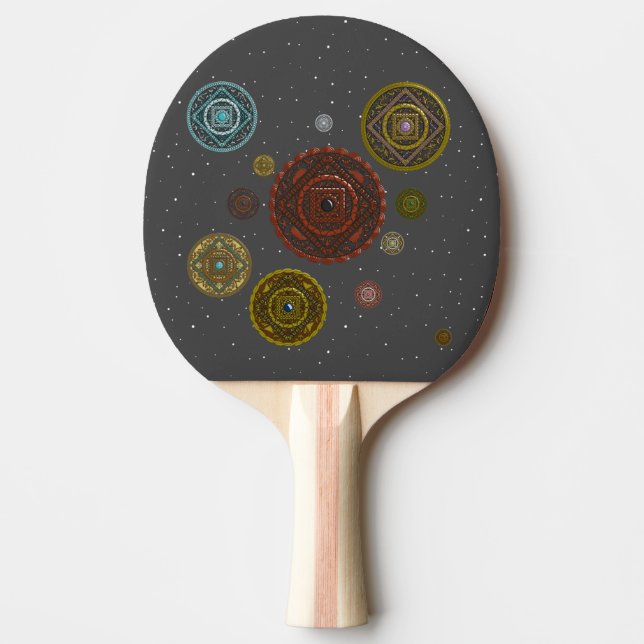 The Zodiac Ping Pong Paddle (Front)