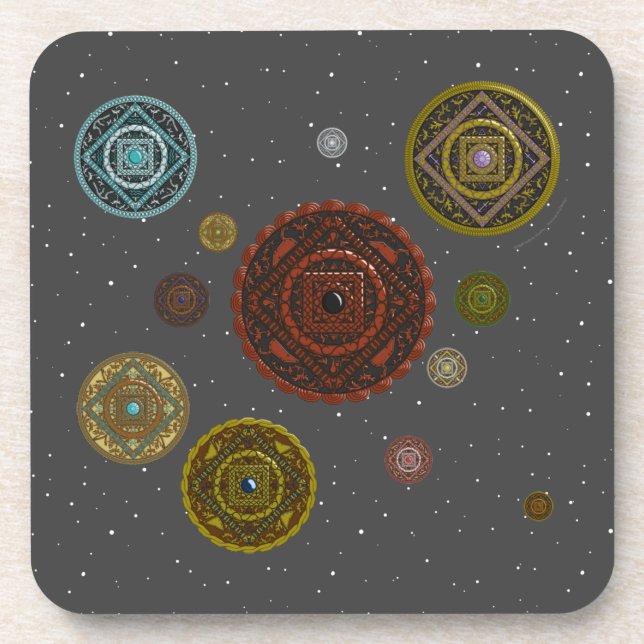 The Zodiac Square Coaster (Front)