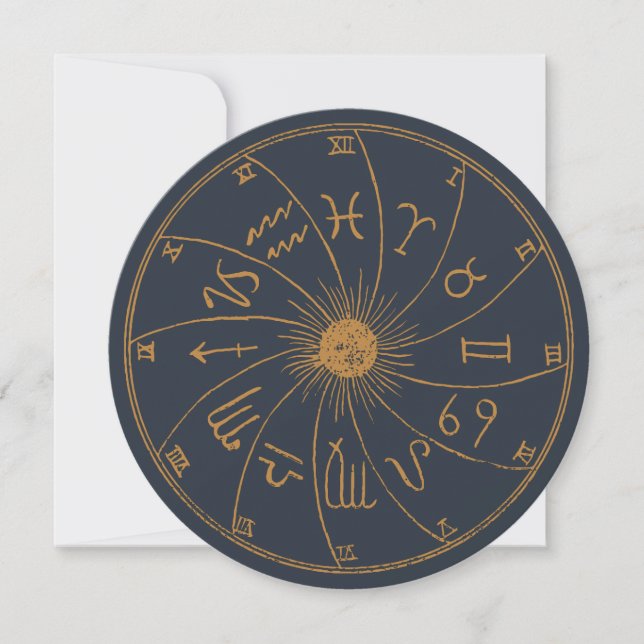 The Zodiac Wheel - Fortune Telling Card Game (Front)
