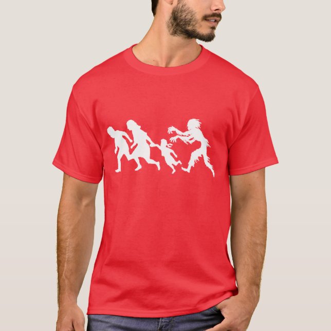 The Zombie Chase T-Shirt (Front)