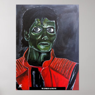 The Zombie Painting by Alfred Fox Poster