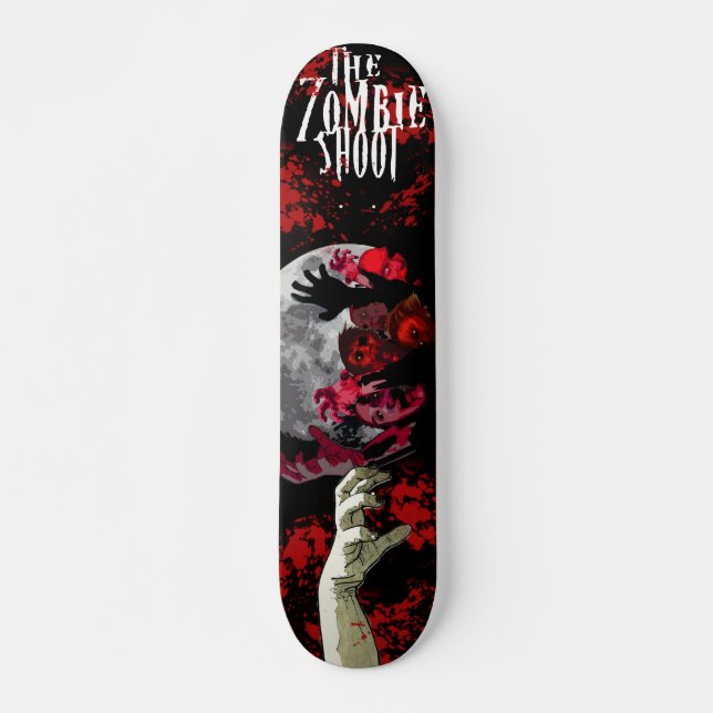 The Zombie Shoot Official Skate Board (Front)