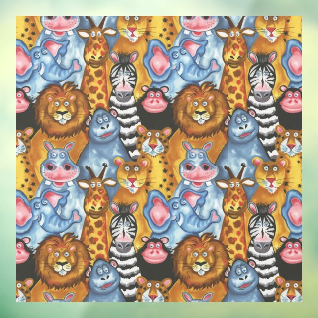 The Zoo Crew  Window Cling (Sheet 3)