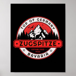 The Zugspitze Ski Resort  Poster