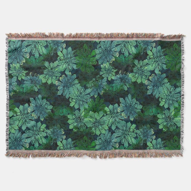 THEA by Naruse Design Throw Blanket (Front)