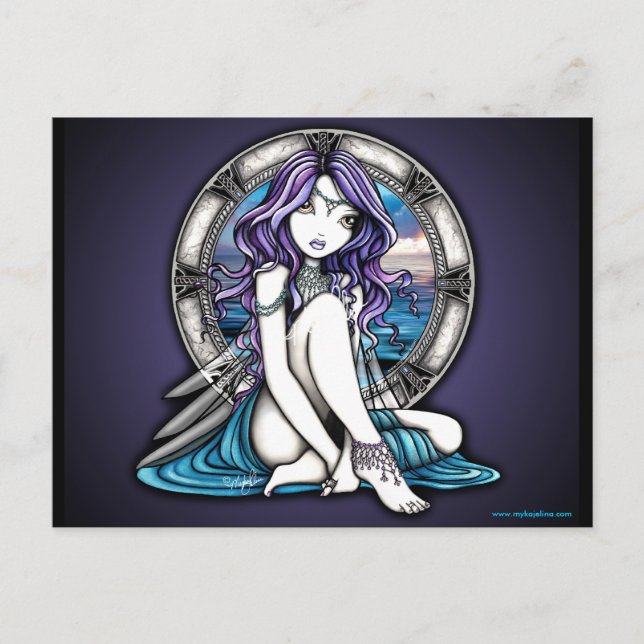 Thea Water Fairy Nymph Postcard (Front)