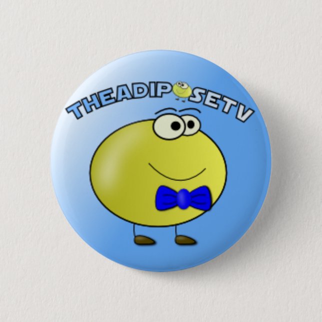 TheAdiposeTV Badge 2 Inch Round Button (Front)