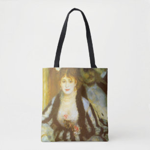 Theatre Box by Pierre Renoir, Vintage Fine Art Tote Bag