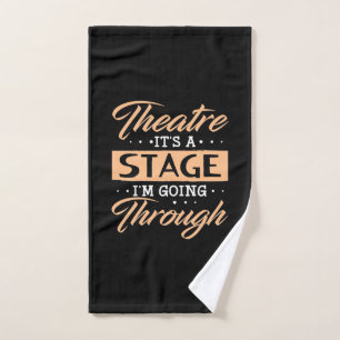 Théâtre C'Est Un Acteur De Scène Sont En Train De