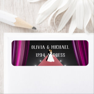 Theatre curtain-red carpet