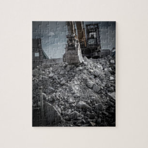Theatre Demolition Rubble Jigsaw Puzzle