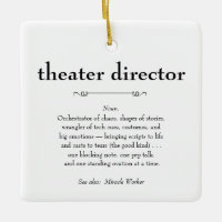 Theatre Director Definition Thank You Gift