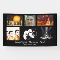 Theatre Drama Club Custom Photo Collage