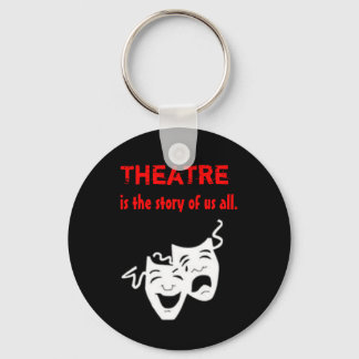 Theatre is the Story of Us All. Keychain