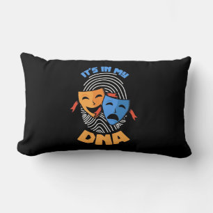 Theatre It Is In My Dna Lumbar Pillow