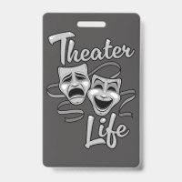 Theatre Life Comedy and Tragedy Masks