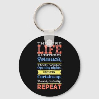 Theatre Life Repeat Keychain