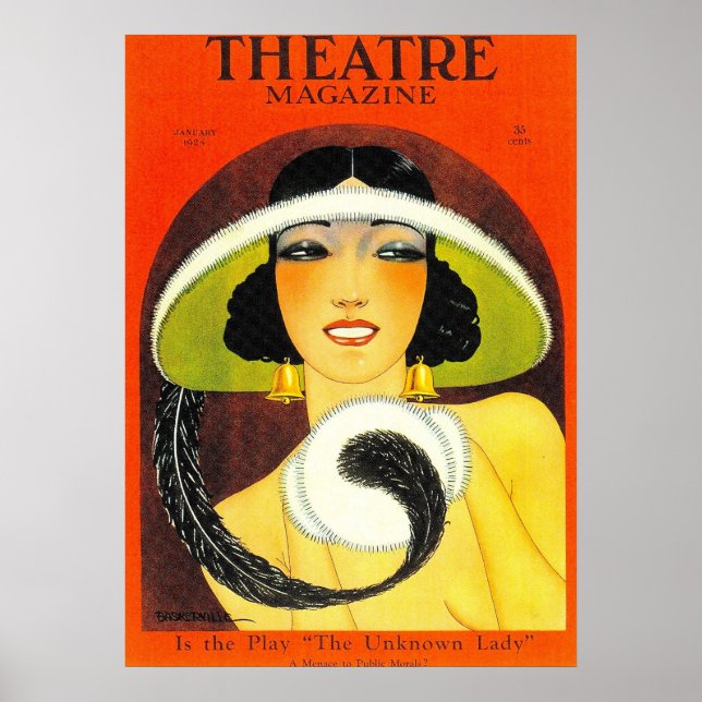 THEATRE MAGAZINE POSTER (Front)