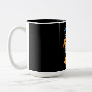 Theatre Mask Its In My DNA Musical Lover Movies Two-Tone Coffee Mug