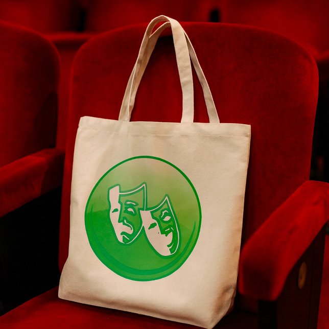 Theatre Mask Symbol Tote Bag (Creator Uploaded)